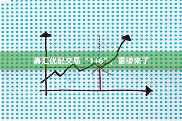 嘉汇优配交易 “1+6”，重磅来了